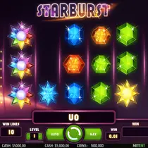 WinAura - Starburst Slot Game - NetEnt