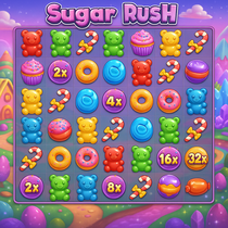 WinAura - Sugar Rush Slot Game - Pragmatic Play