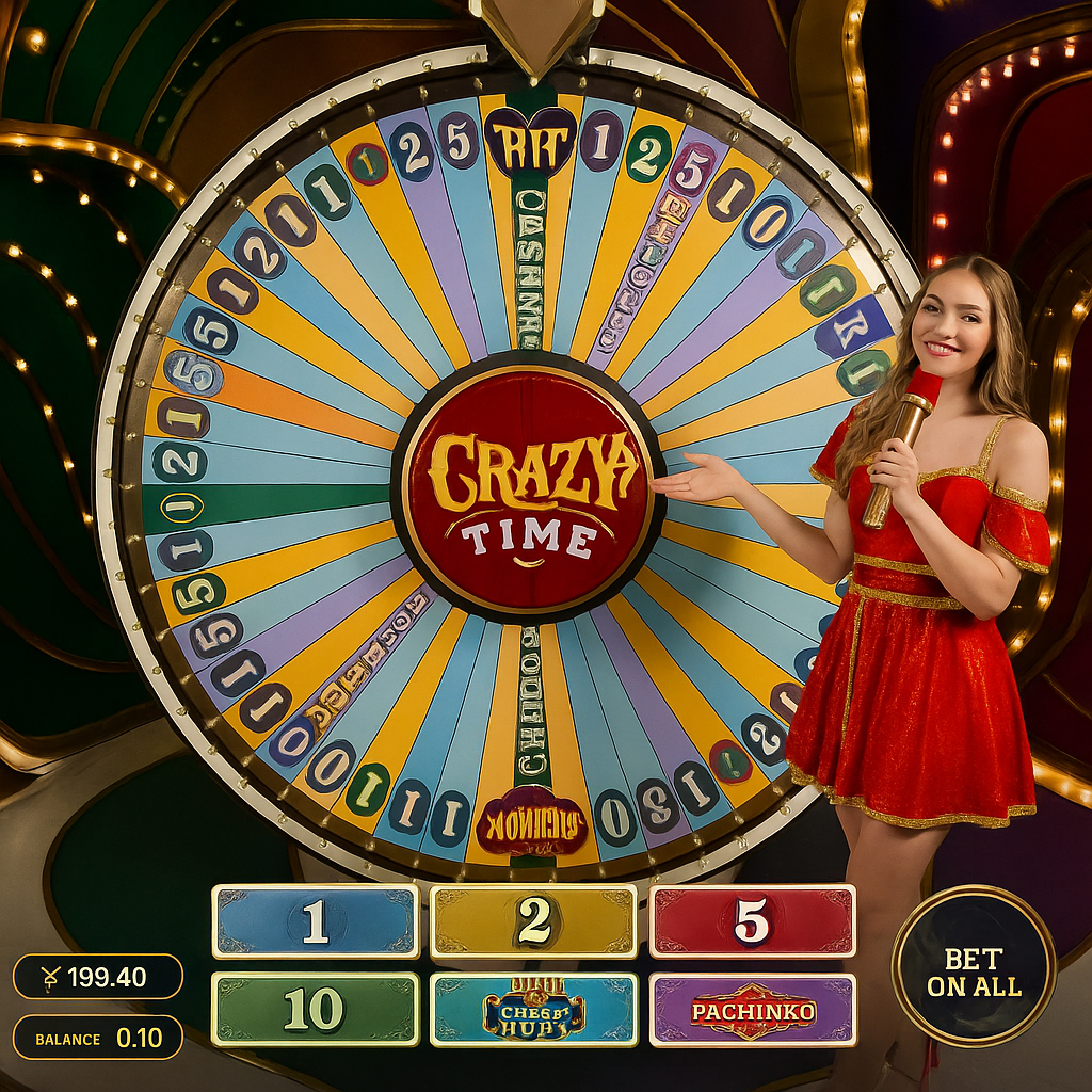 WinAura - Crazy Time Slot Game