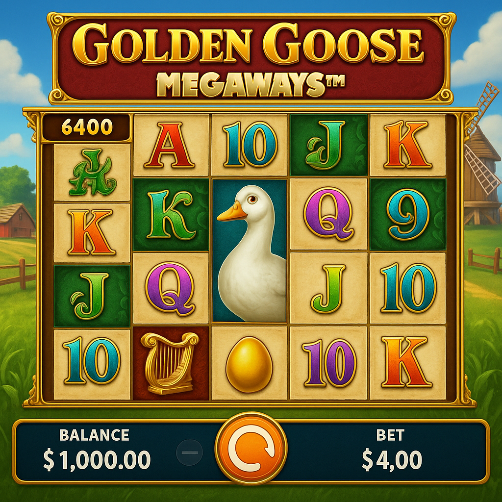 WinAura - Golden Goose Megaways Slot Game
